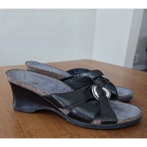 Ariat Wedge Sandals Womens 7b Slip On‎ Western